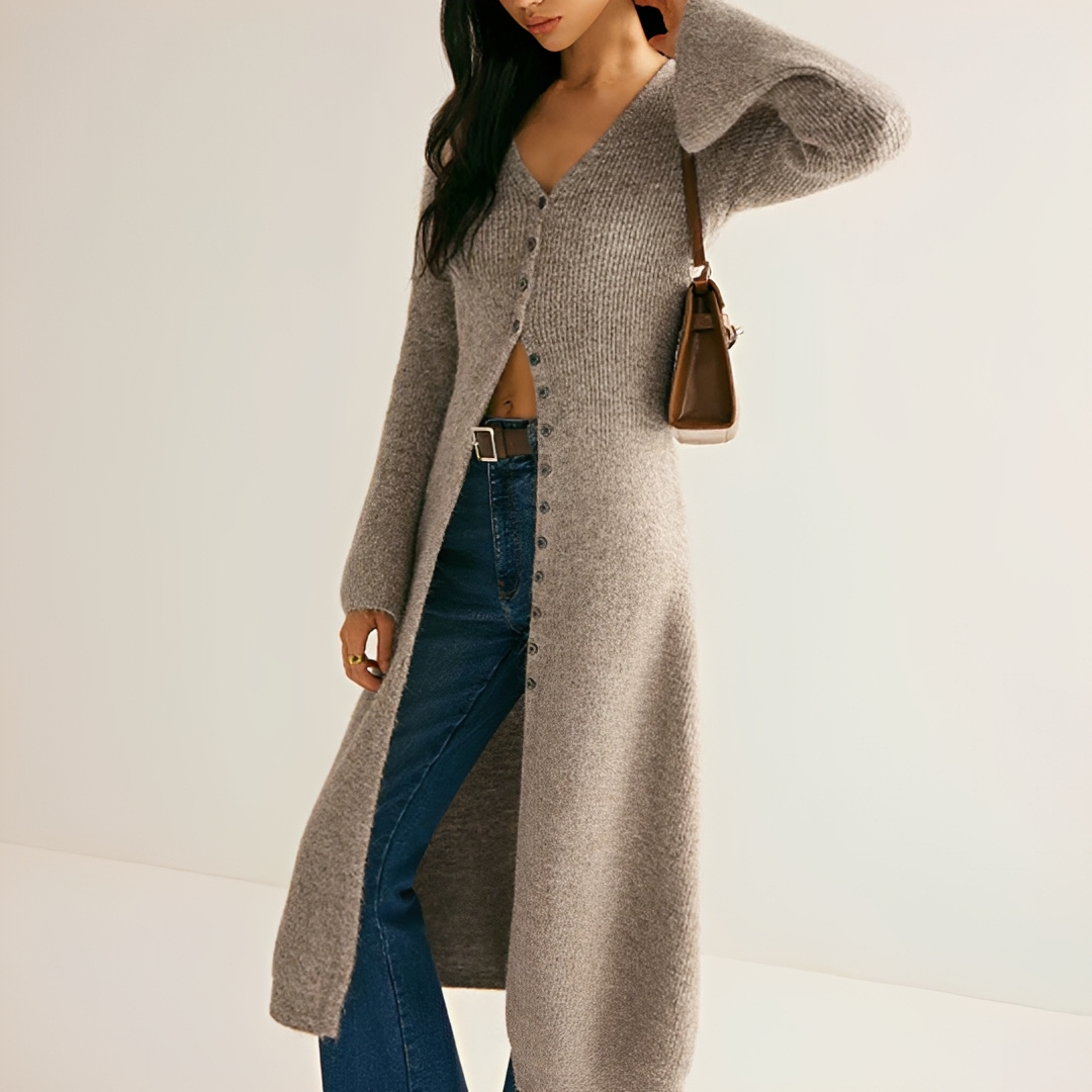 Zoey - Stylish V-neck dress