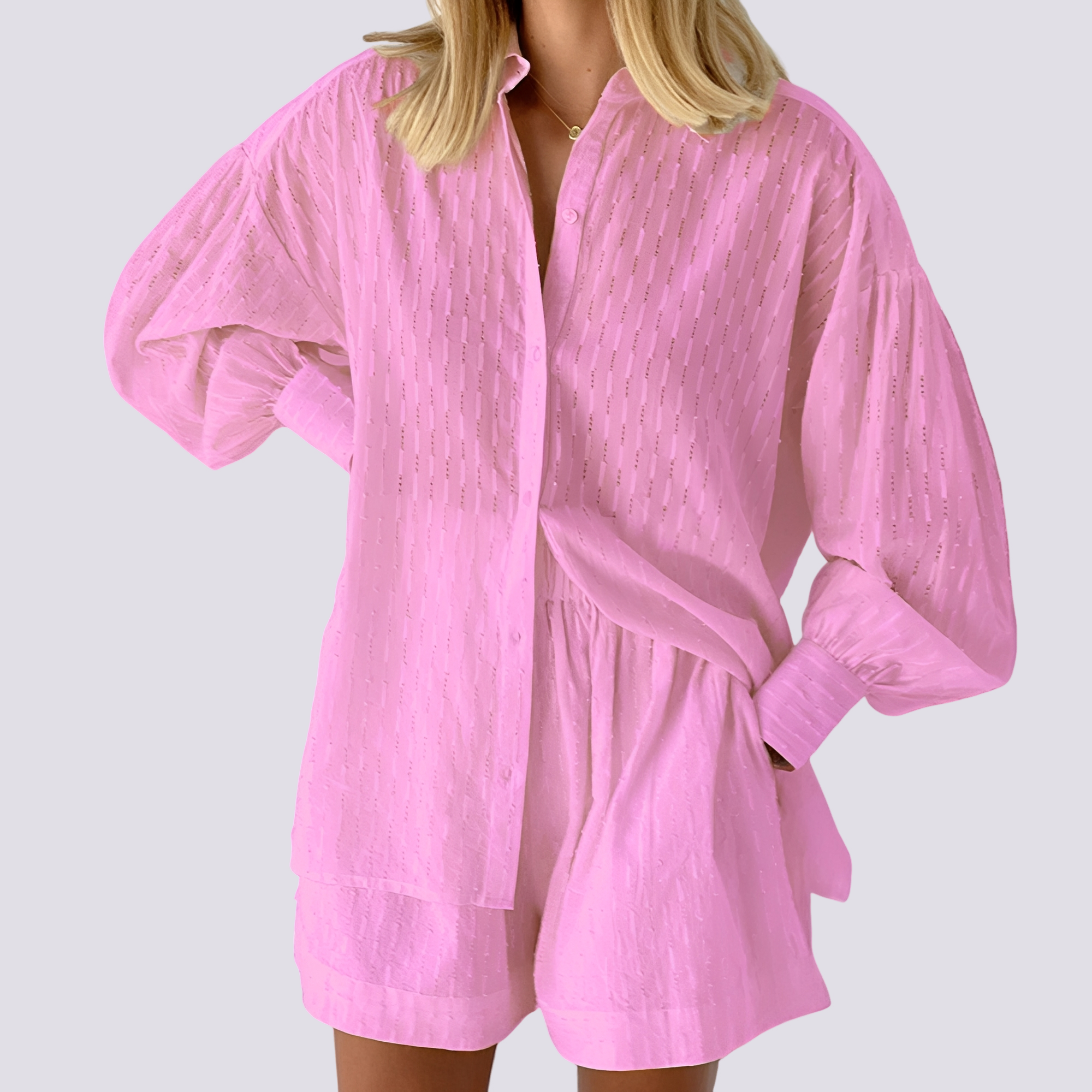 Patricia - Chic, loose two-piece set for women