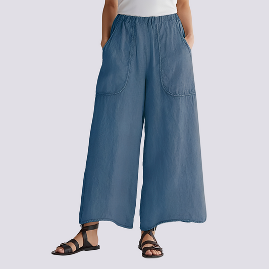 Angela - Women's casual wide-leg pants