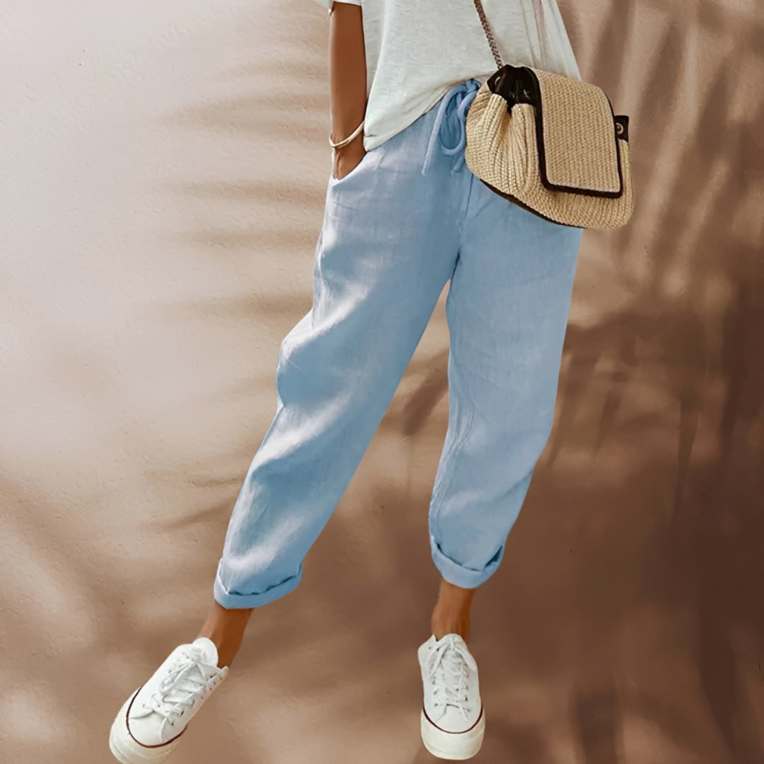 Johanna - Elegant and casual summer pants for women