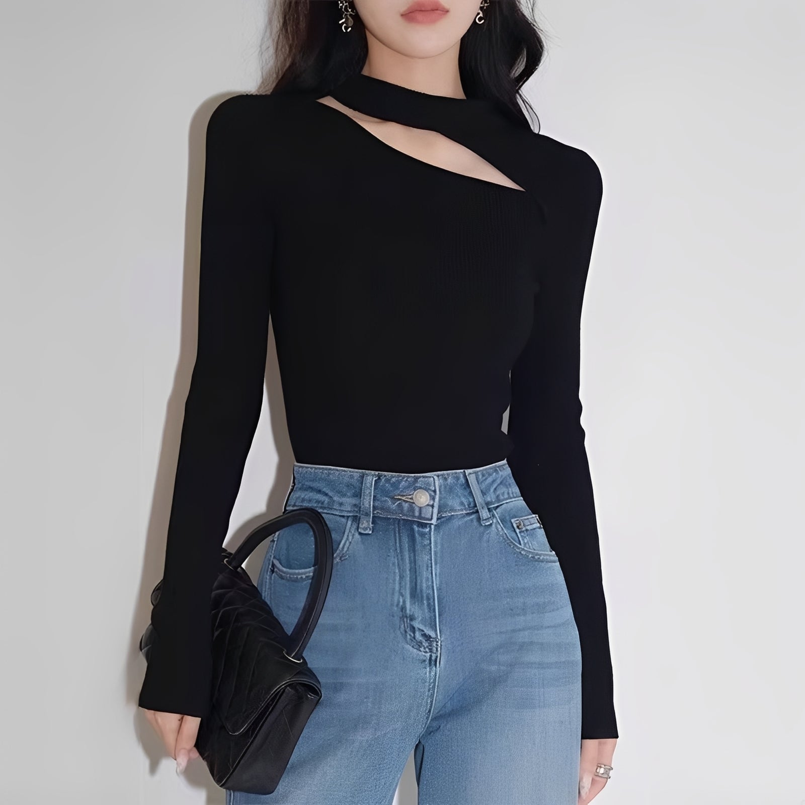 Kiarra - Stylish asymmetric top