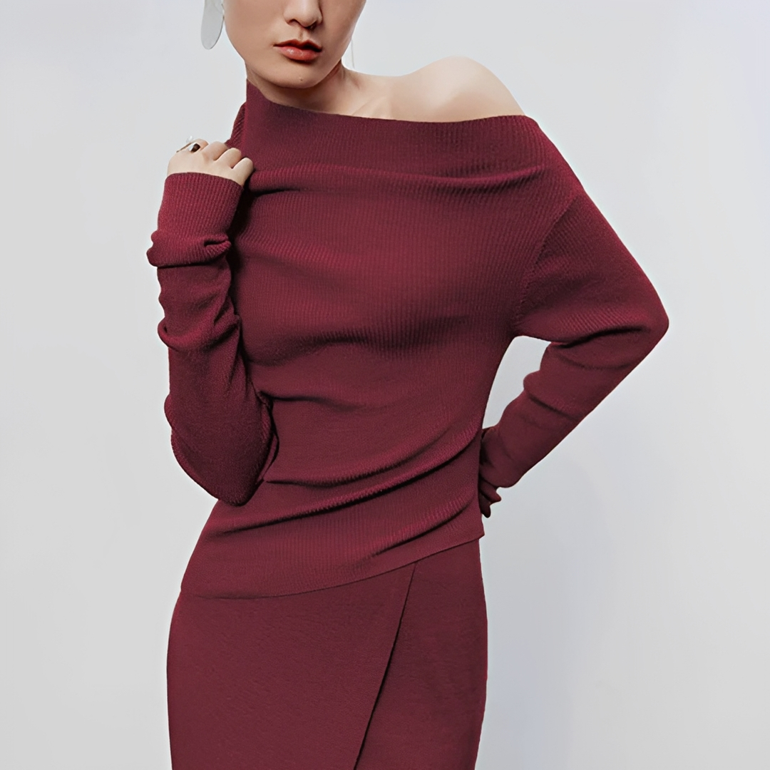 Larissa - Unique Long Sleeve Top
