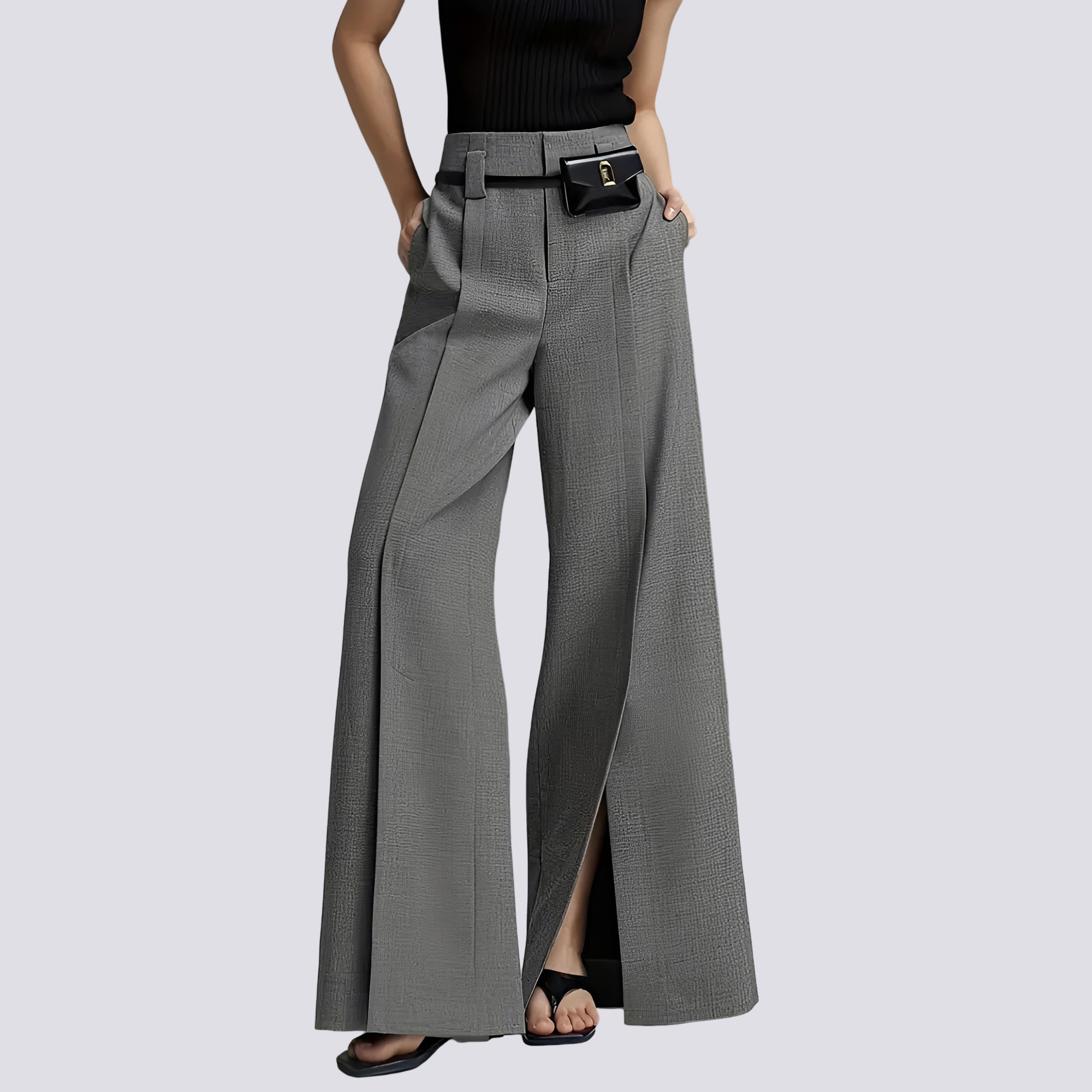 Eesa - Chic Wide-Leg Pants