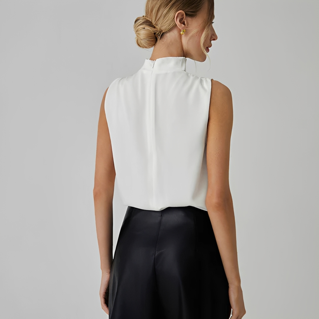 Ailani - Sleeveless Ruched Top