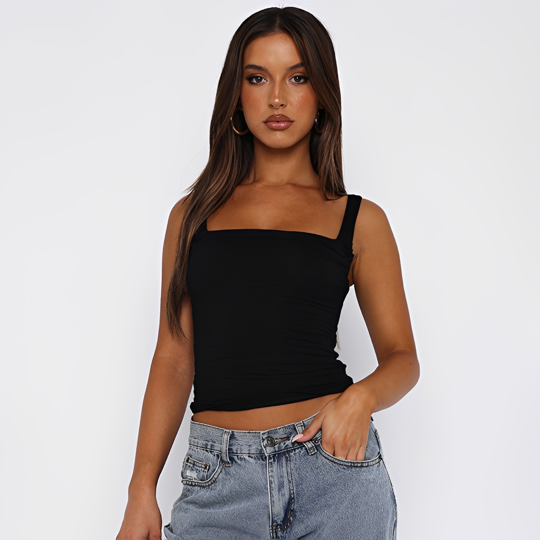 Genevieve - Basic Solid Cami Top