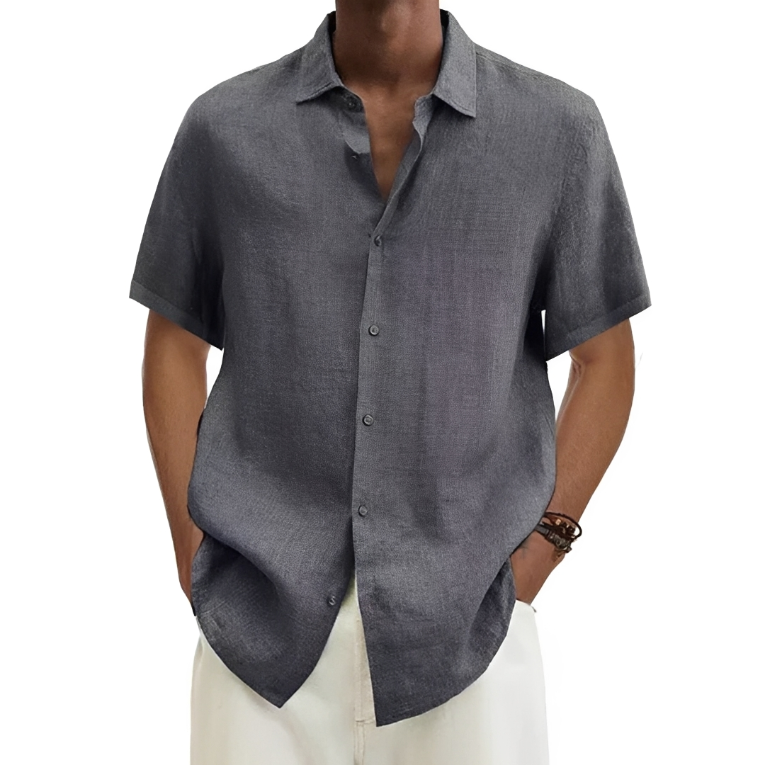 Aamon - Breathable Summer Polo Shirt for Men