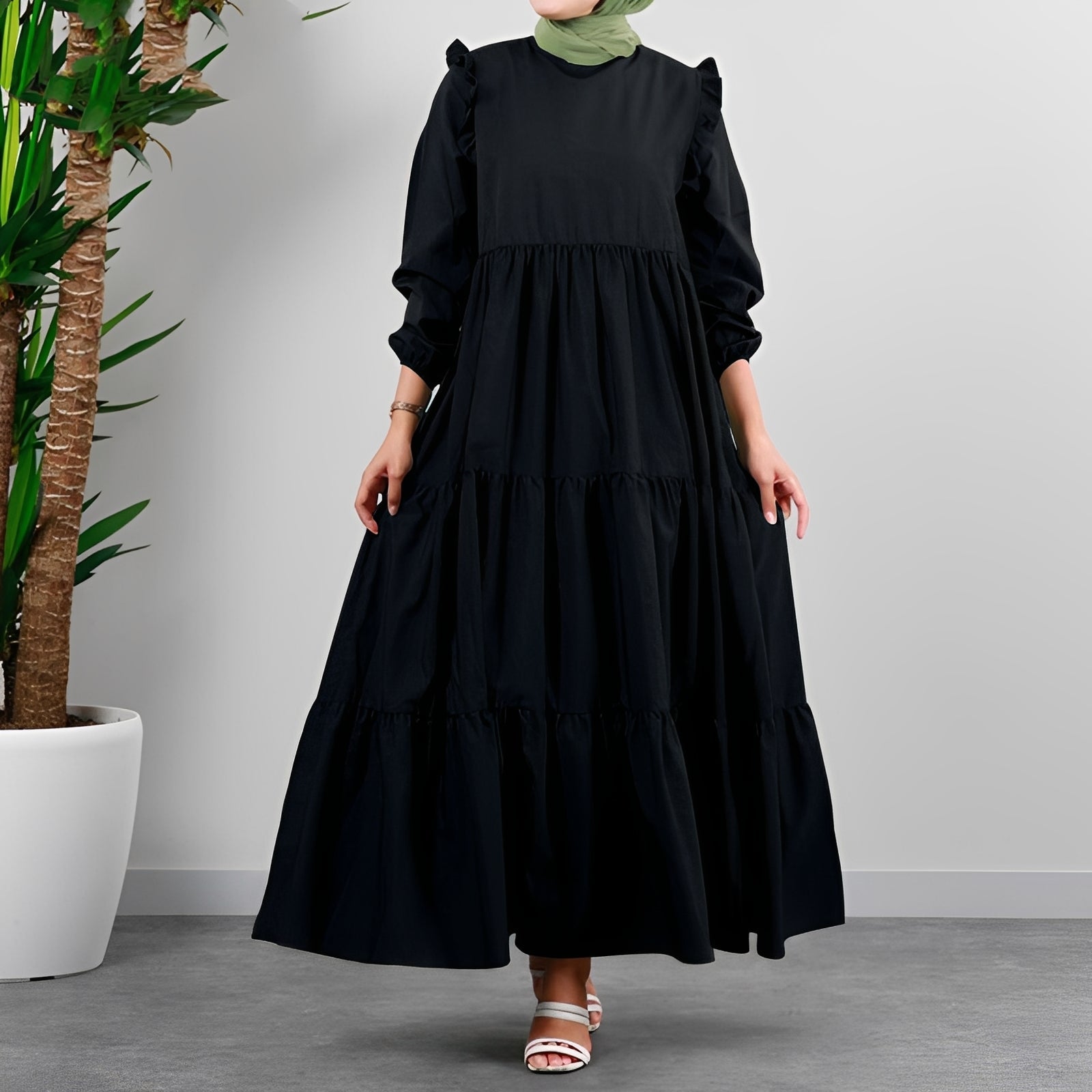 Margaret - Stylish Swing Midi Dress