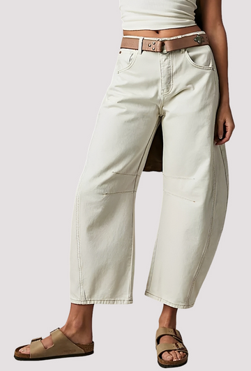 Kendra - Trendy Wide Leg Trousers