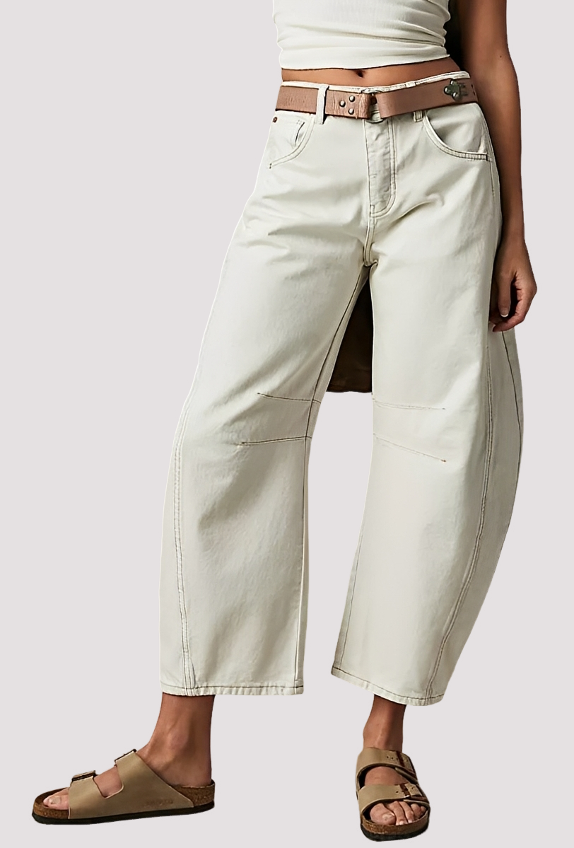 Kendra - Trendy Wide Leg Trousers