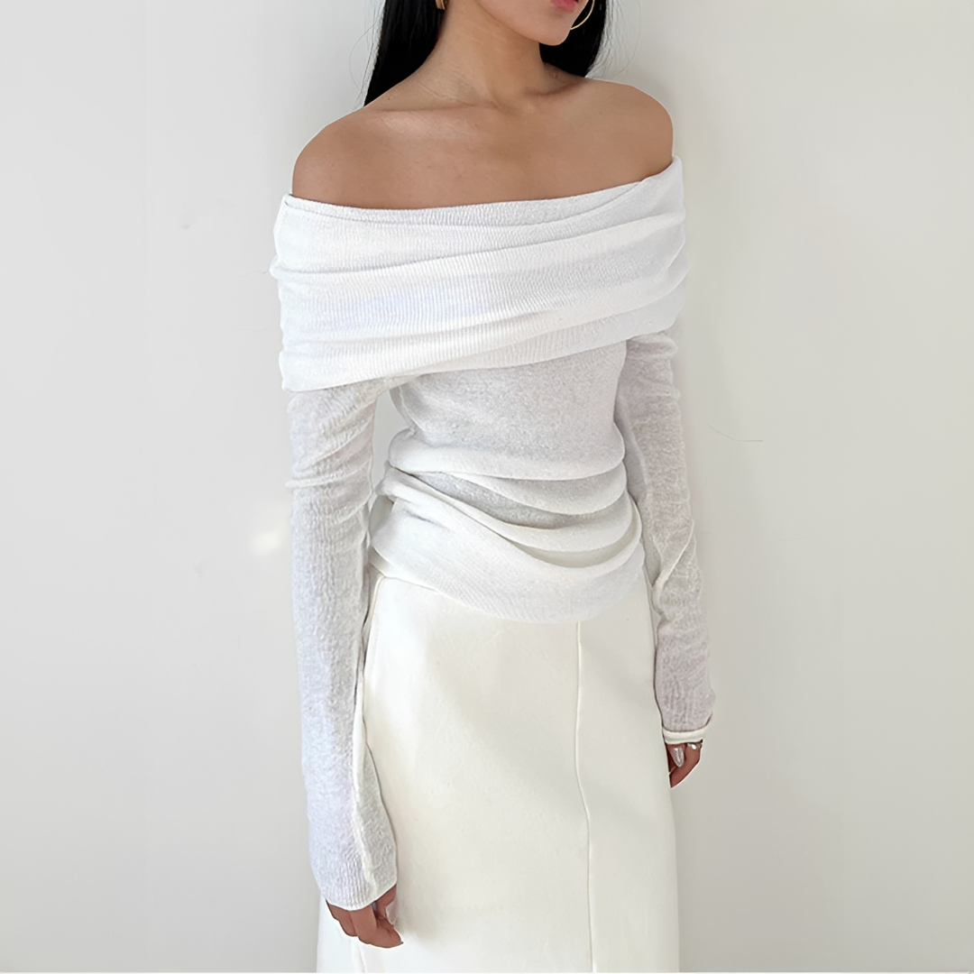 Frida - Stylish Off-Shoulder Top