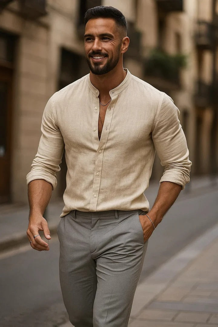 Blaese - 3/4 Sleeve Casual Shirt