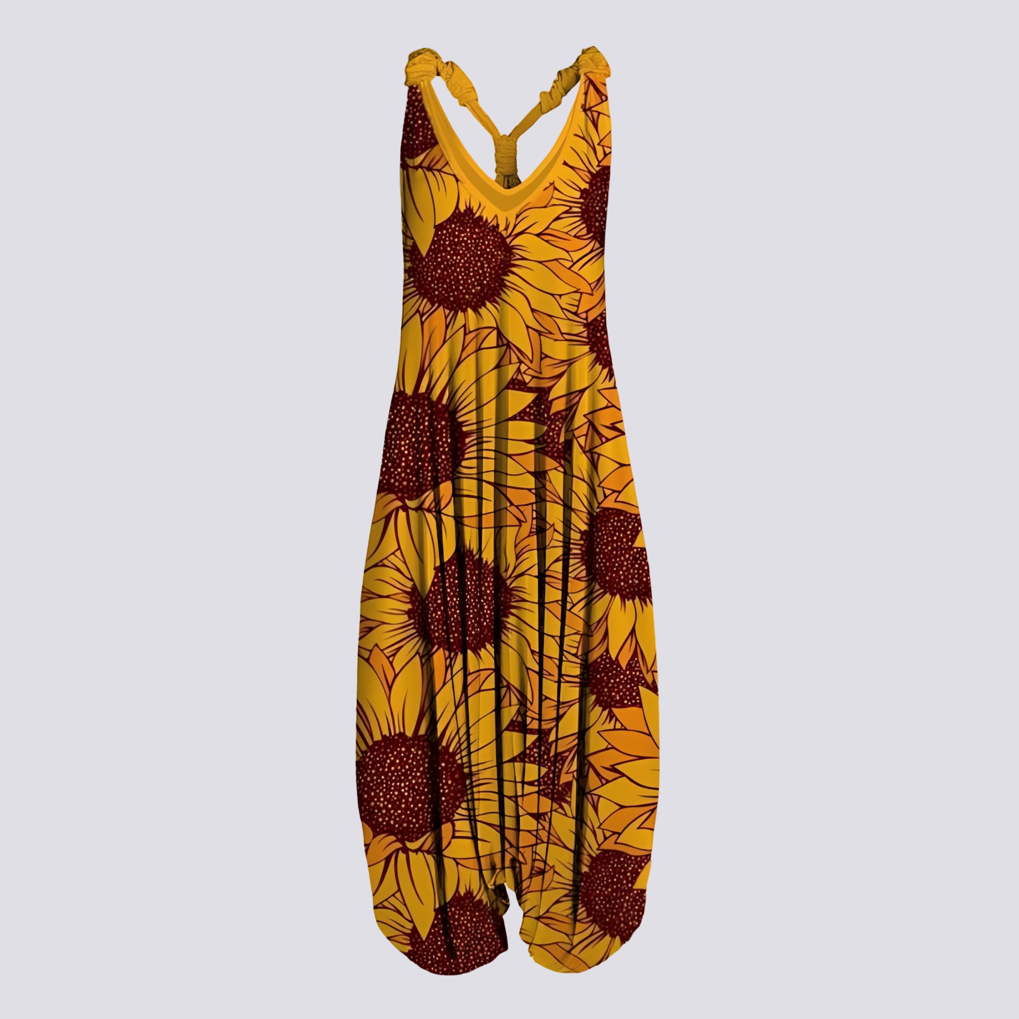 Jennifer - Relaxed Sleeveless Jumpsuit