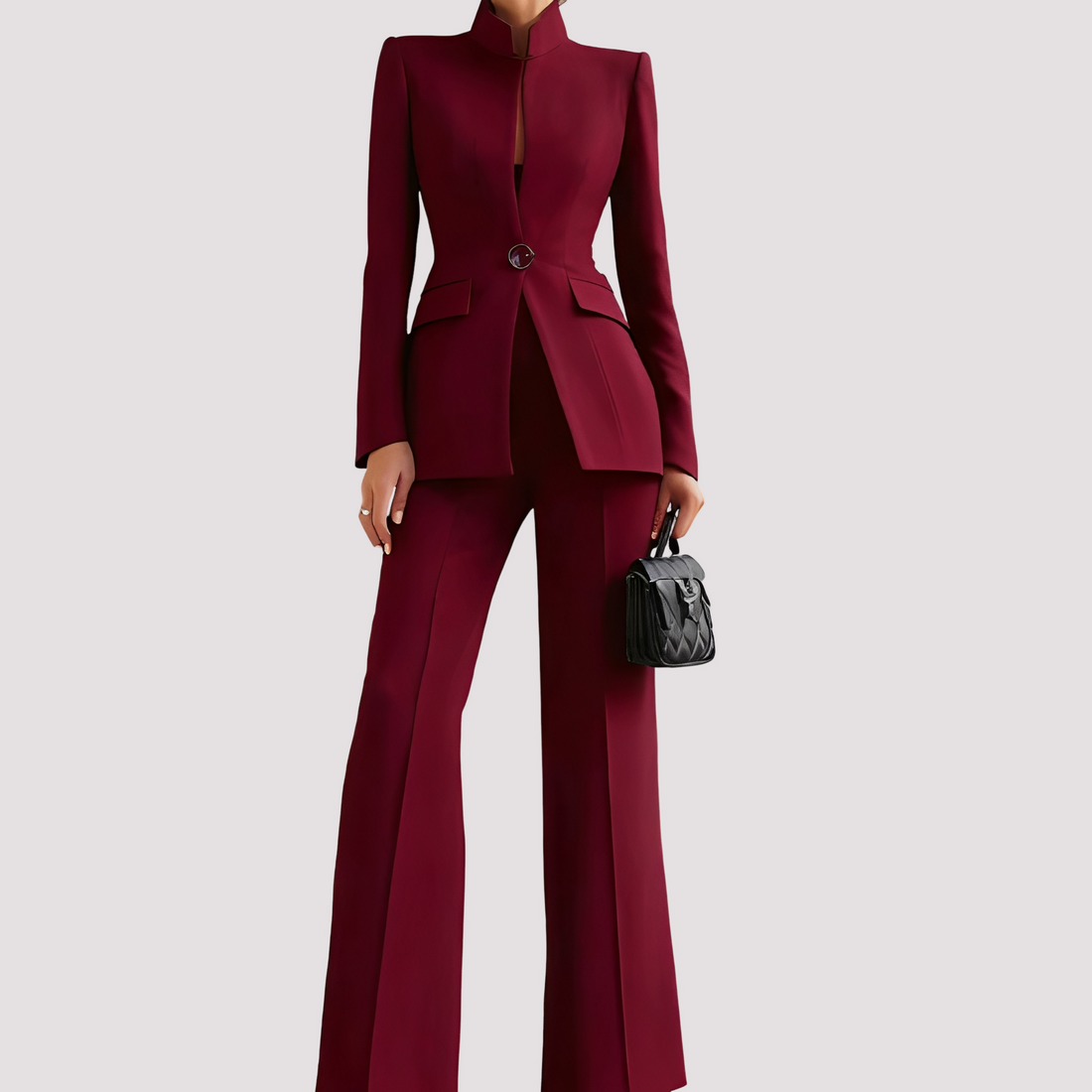 Jean - Elegant Suit Set with Single Button