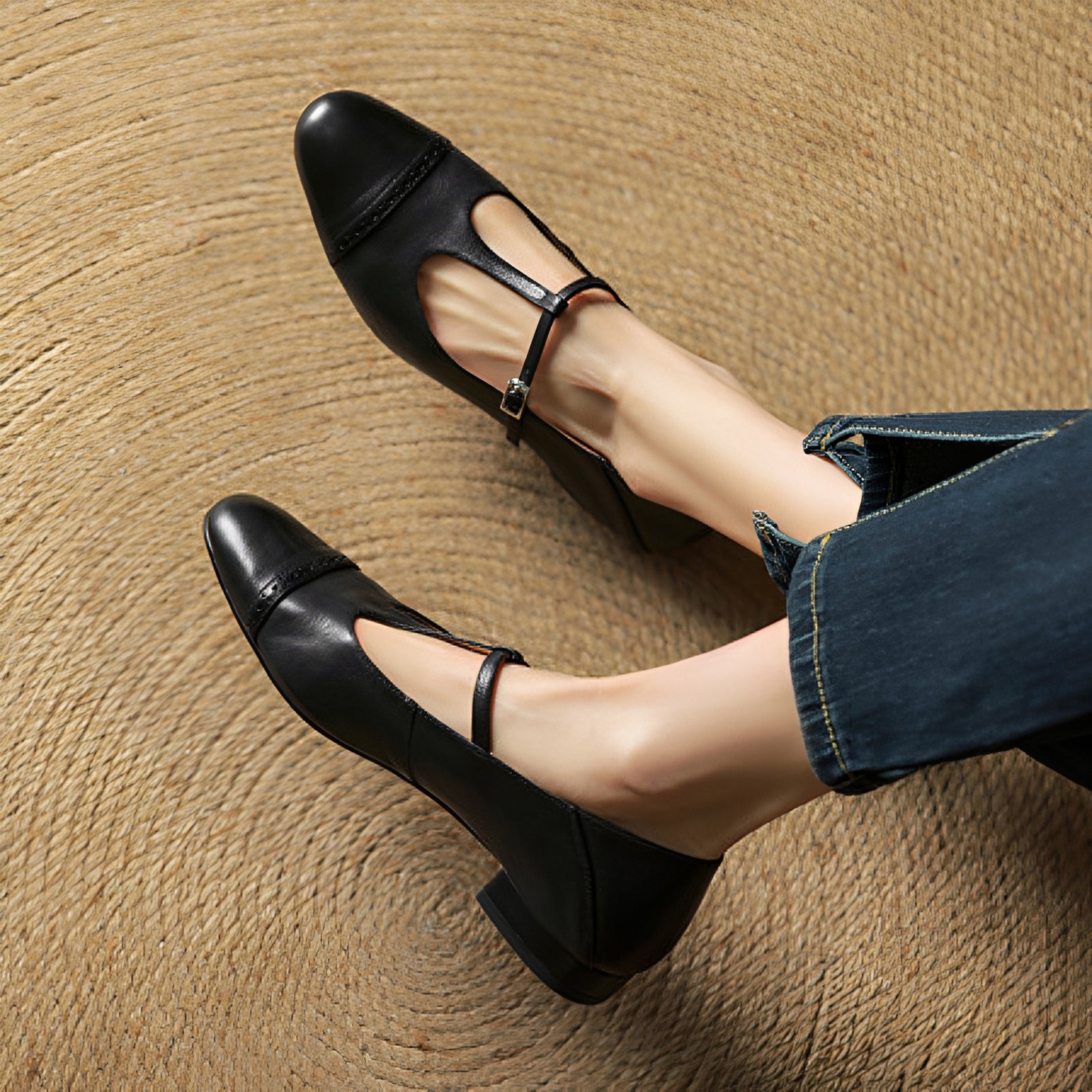 Aayan - Everyday Flats with Buckle