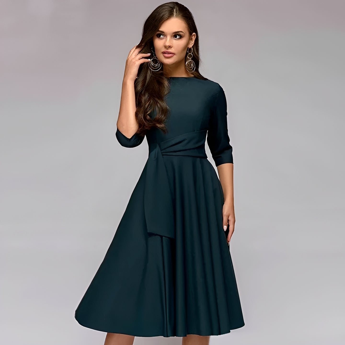 Sameer - Casual Midi Dress