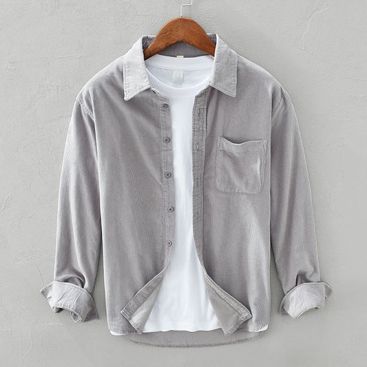 Samuel - Men's Casual Long Sleeve Overshirt