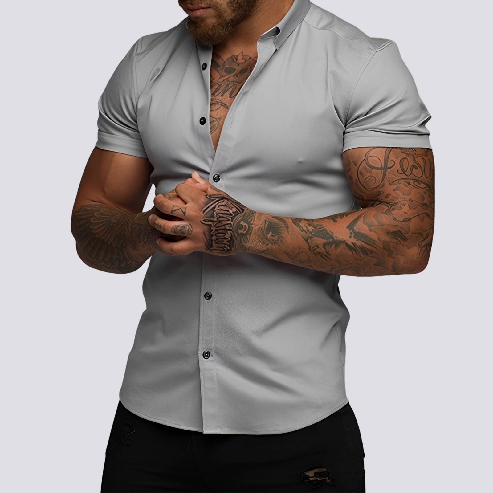 Lukas - Stretch Collar Shirt
