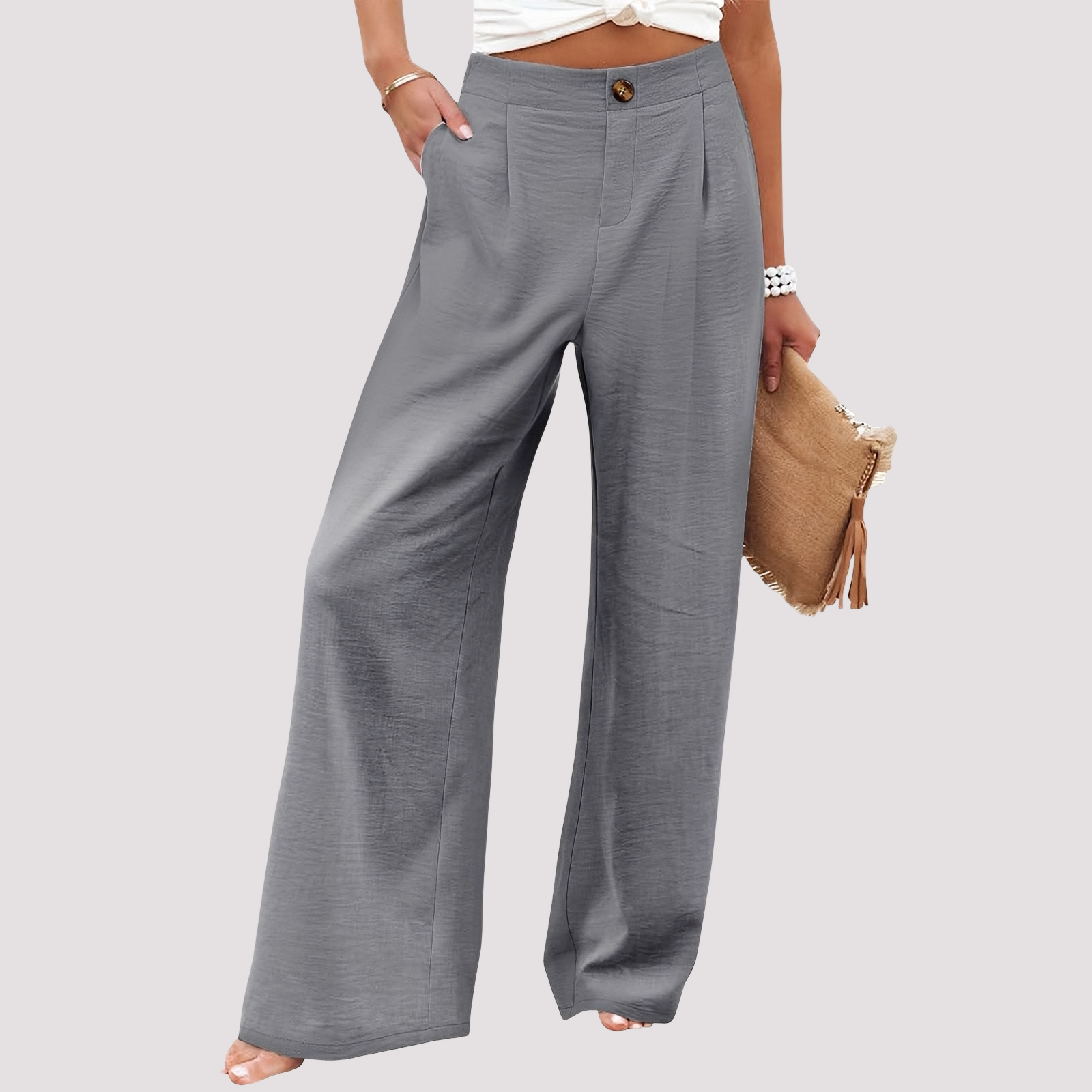 Helen - Women's casual wide-leg pants