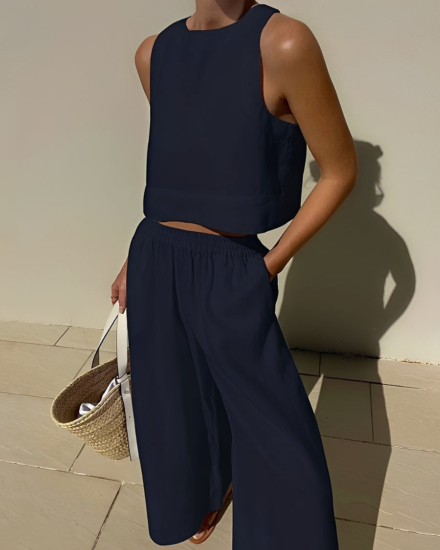 Sasha - Casual, Loose-Fitting Two-Piece Set for Women