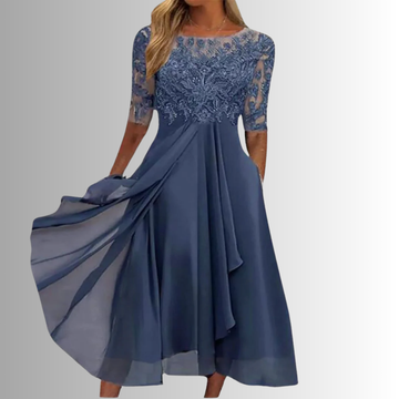 Rhonda- Elegant Women's Lace Dress