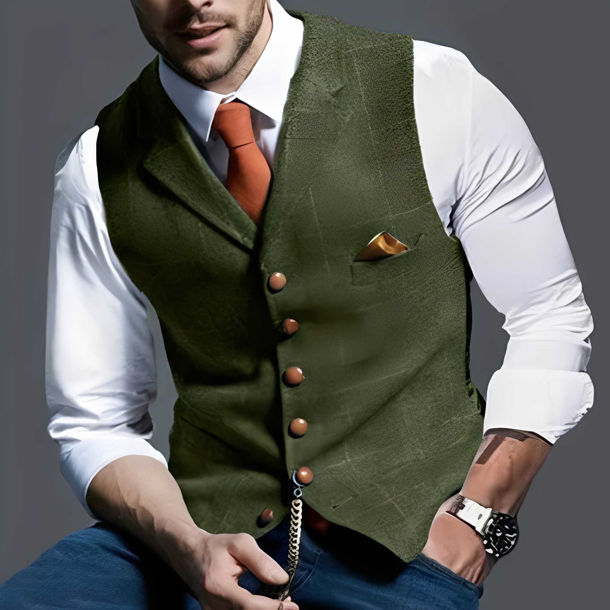 Royen - Refined and Luxurious Vest for Men