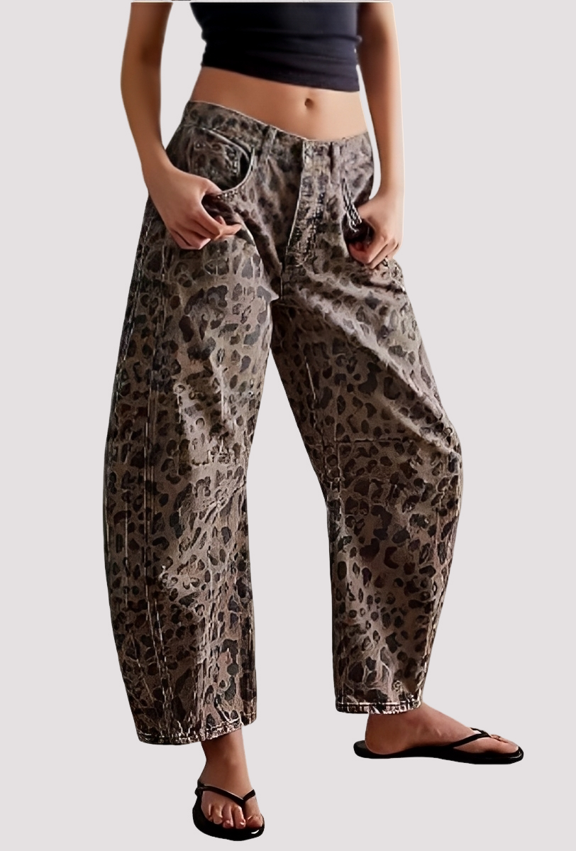 Kendra - Trendy Wide Leg Trousers