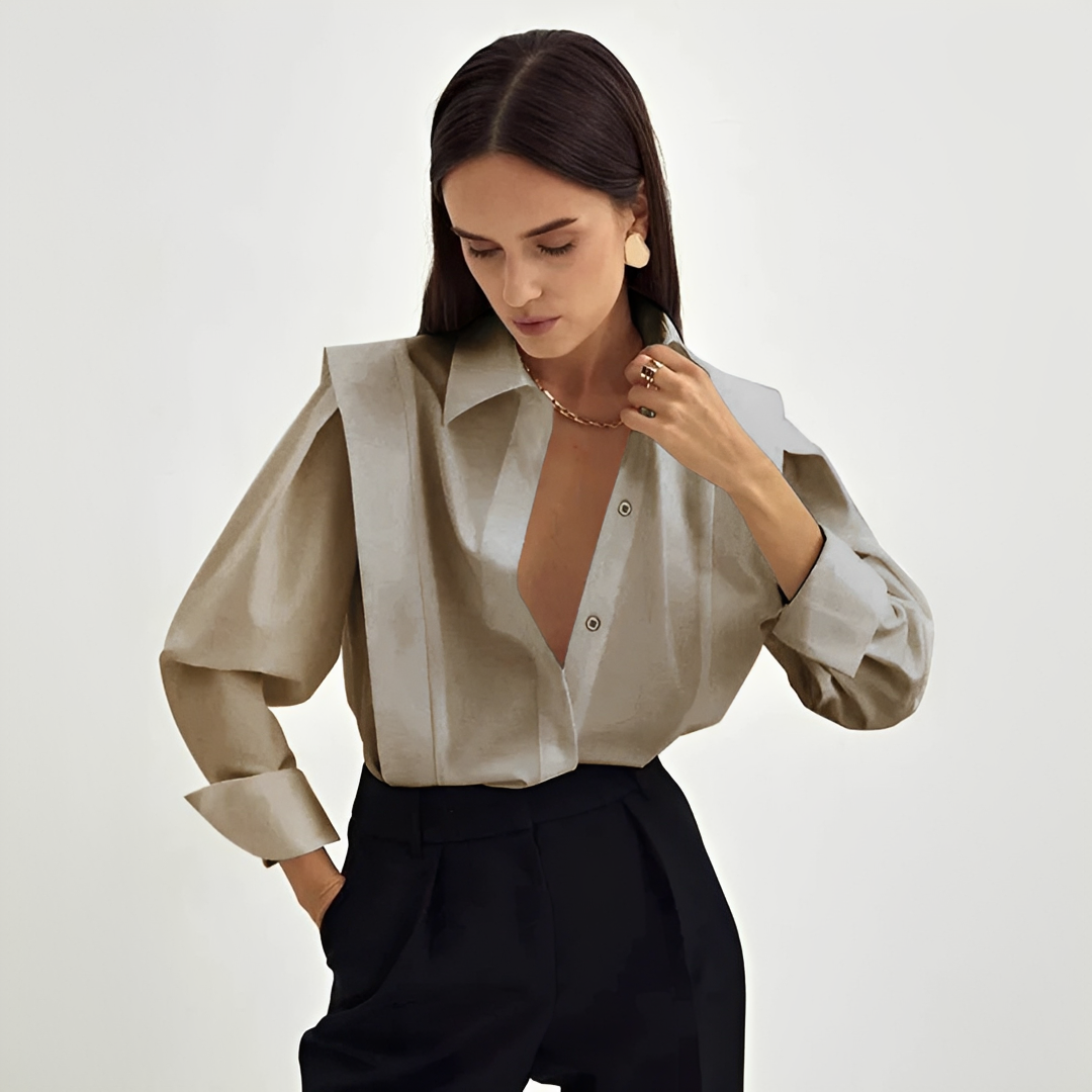 Cecile - Elegant oversized shirt