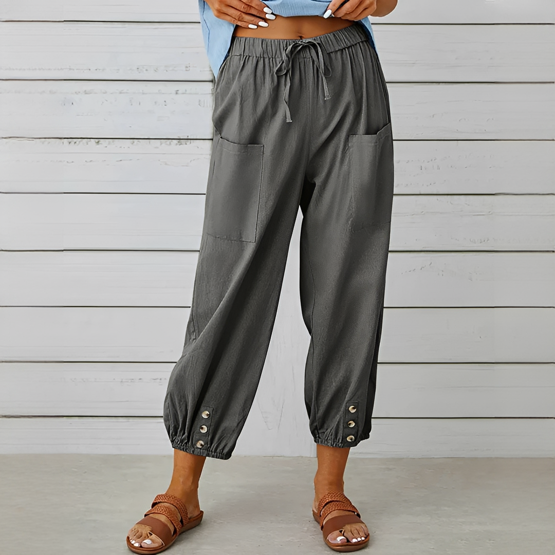 Scarlett - Relaxed Drawstring Pants