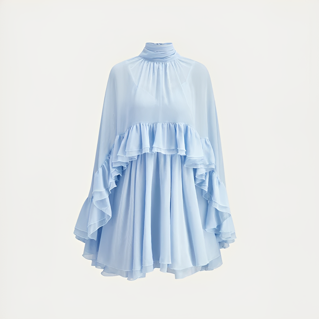 Zhuchin - Fashionable dress with ruffles