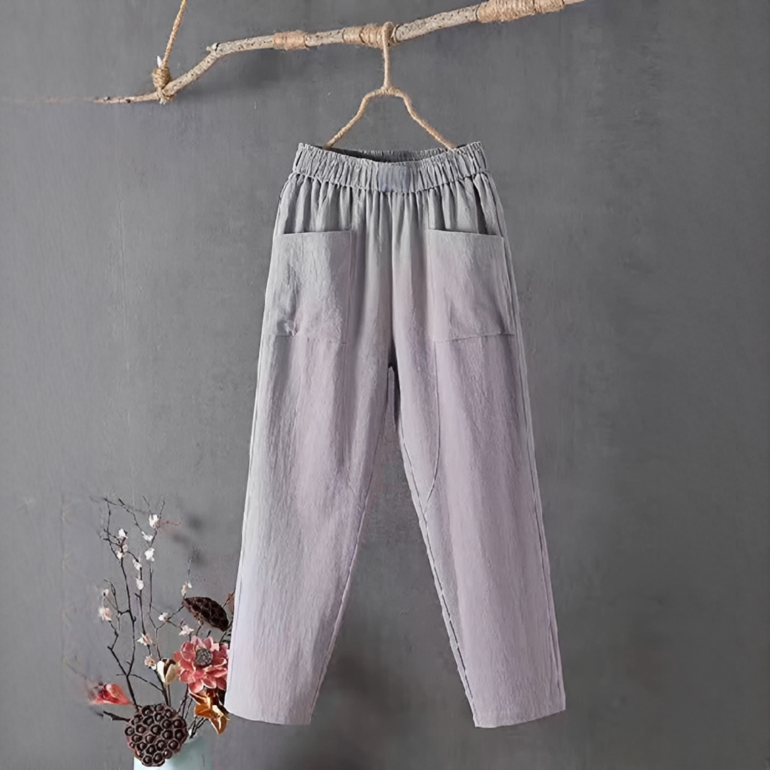 Rina - An elegant summer pants for women