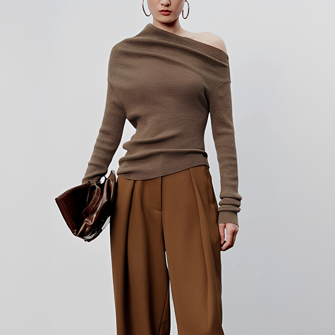 Larissa - Unique Long Sleeve Top