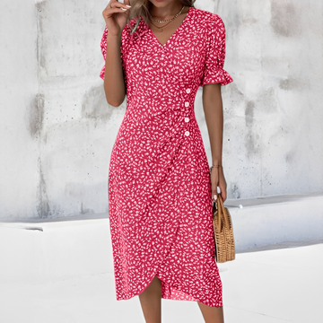 Addyson - Trendy Flowing Mini Dress