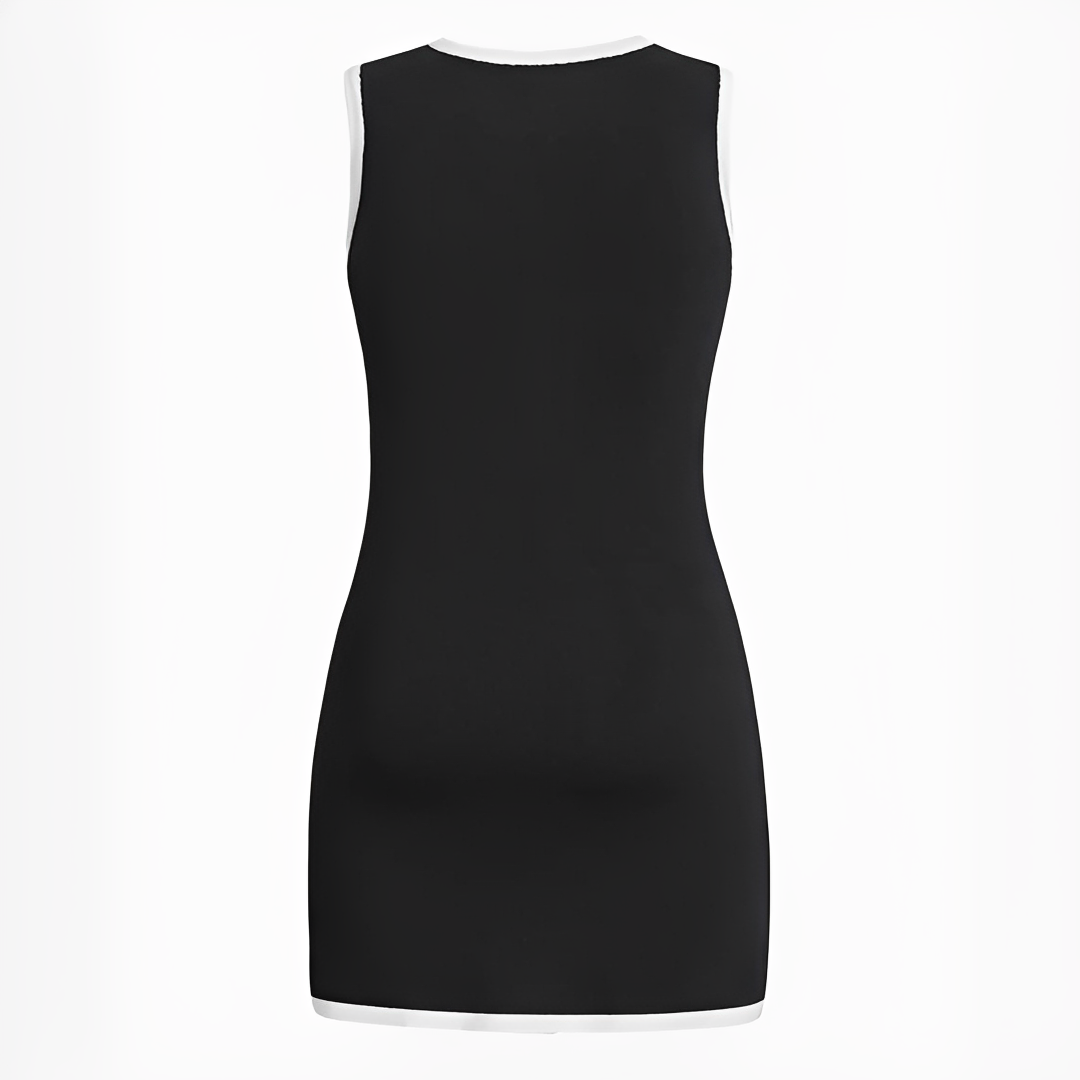 Delilah - Stylish sleeveless mini dress