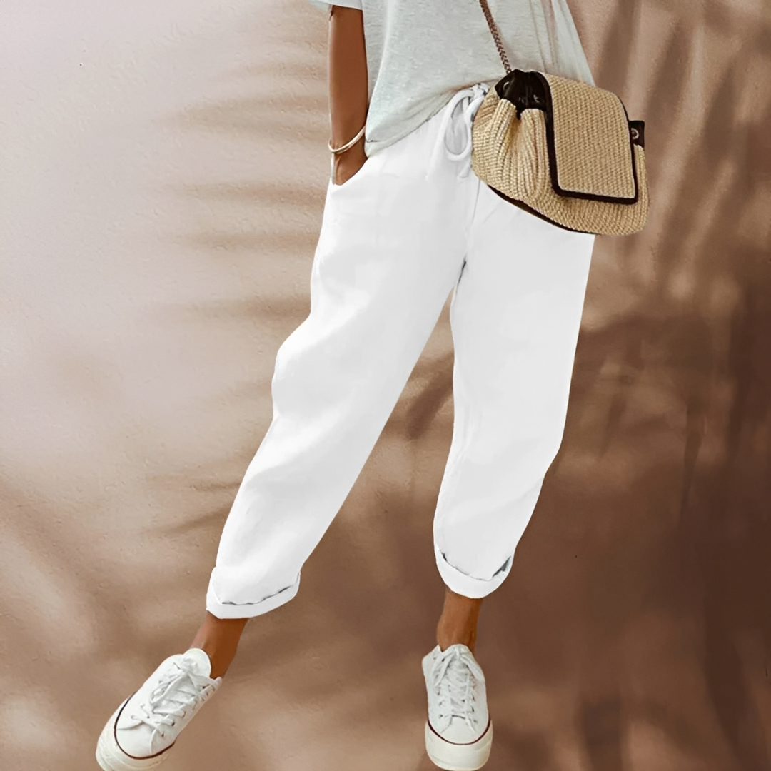 Johanna - Elegant and casual summer pants for women