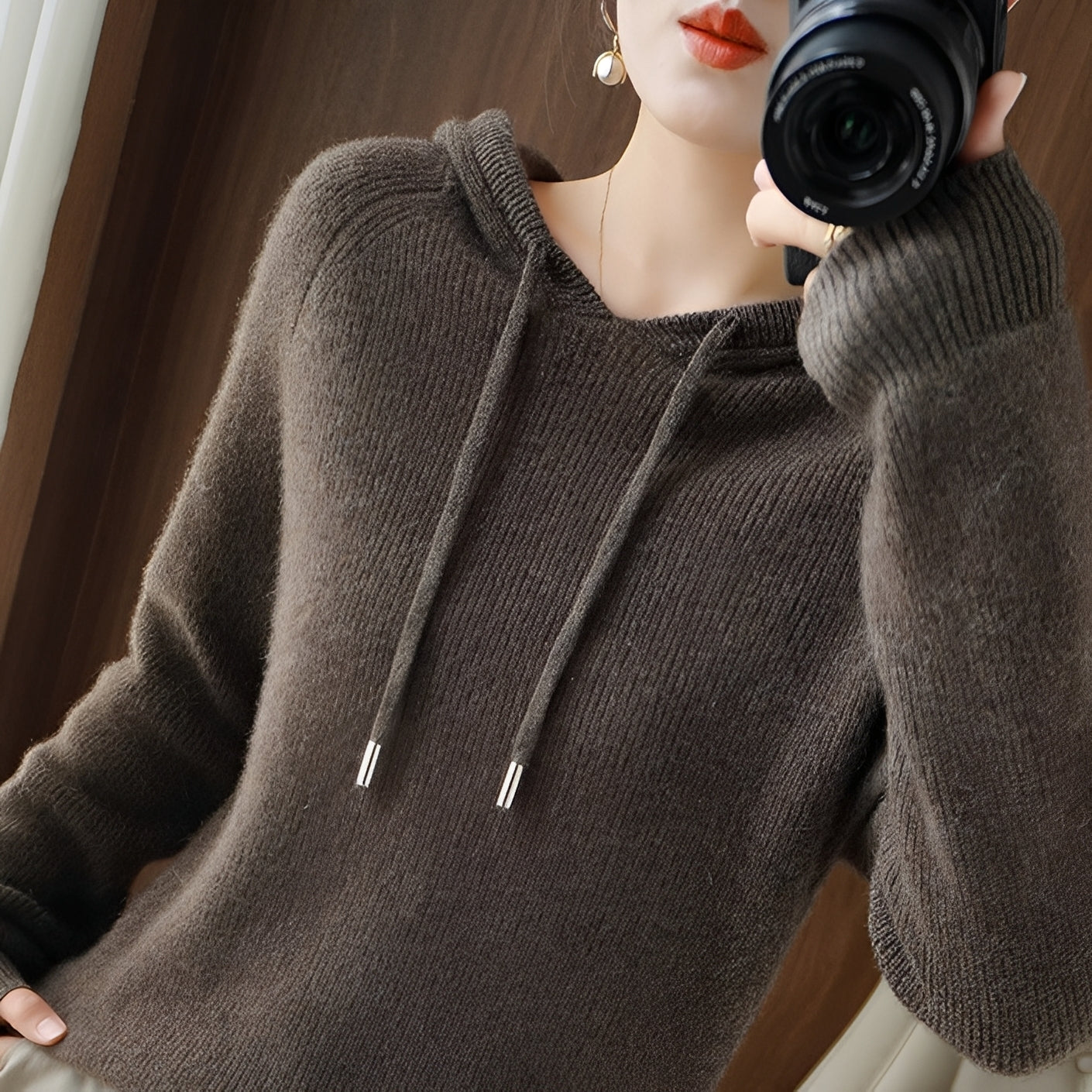 Bonnie - Elegant sweatshirt for women