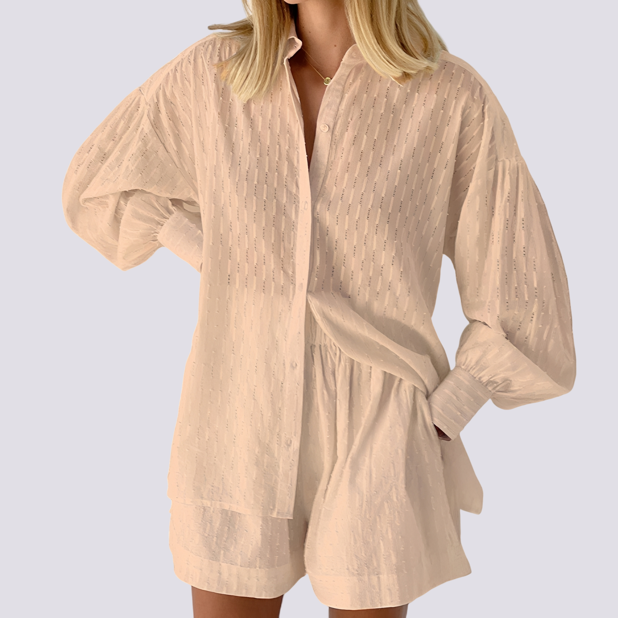 Patricia - Chic, loose two-piece set for women