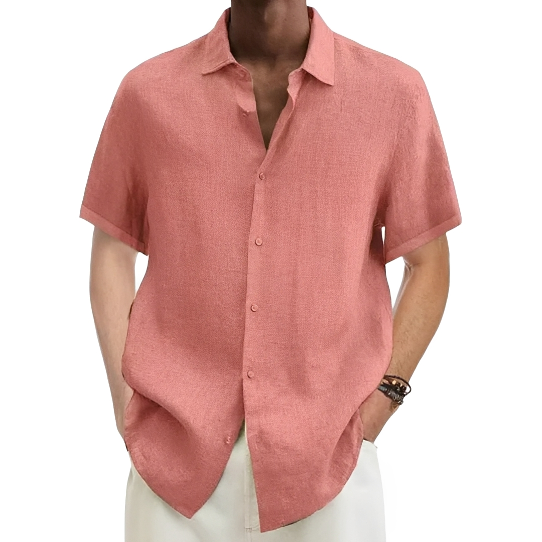 Aamon - Breathable Summer Polo Shirt for Men