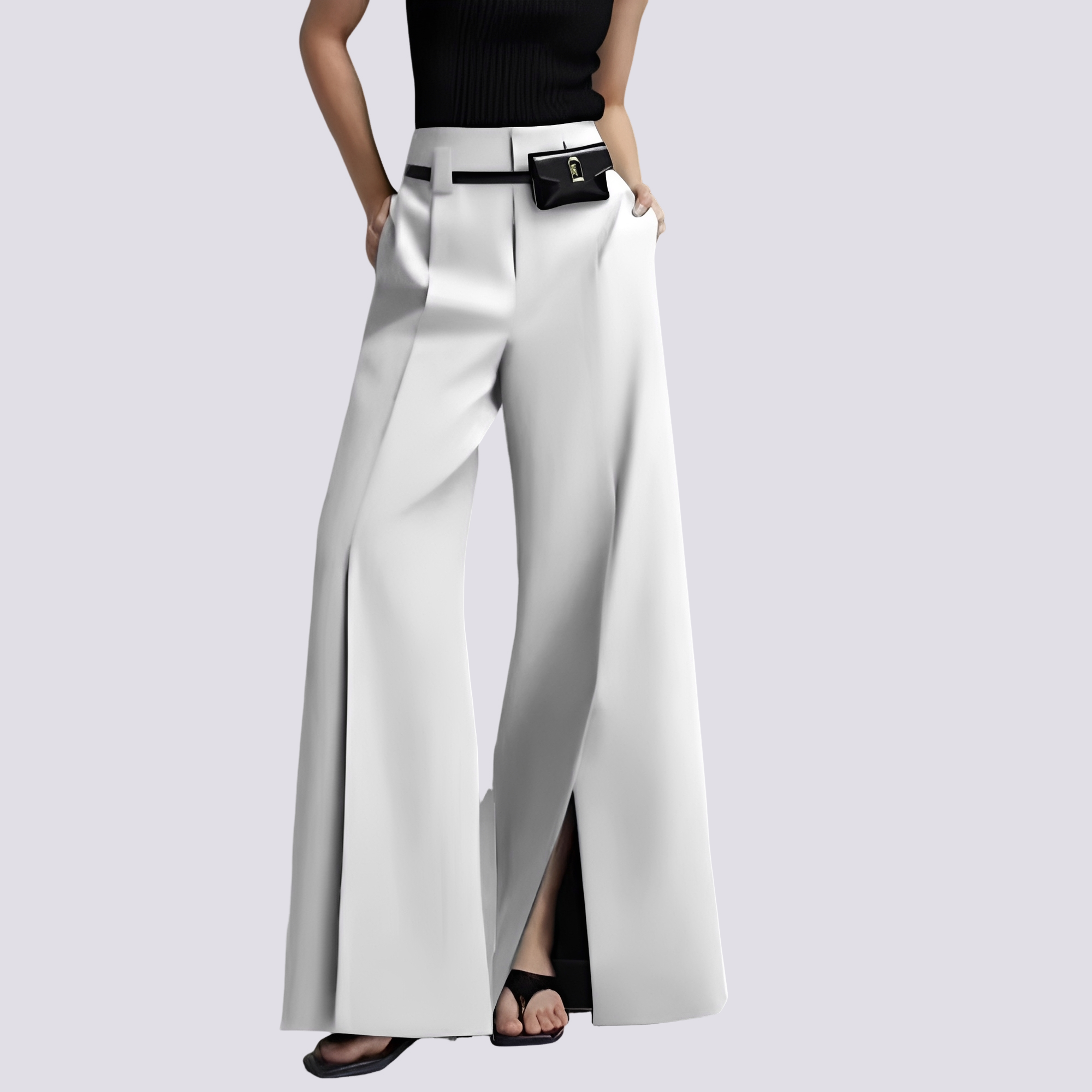 Eesa - Chic Wide-Leg Pants