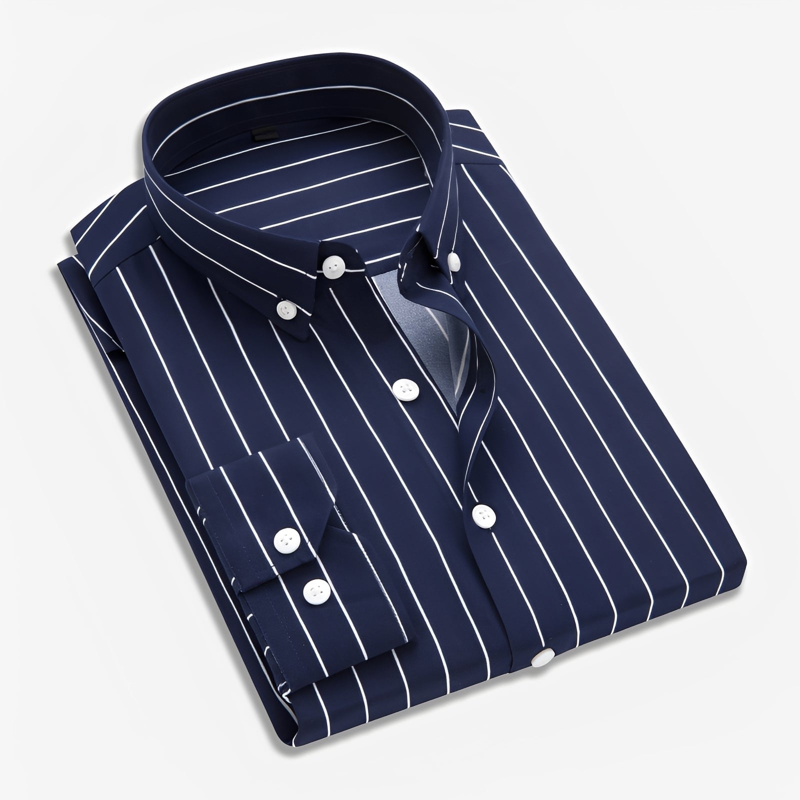 Edward - Long Sleeve Striped Shirt