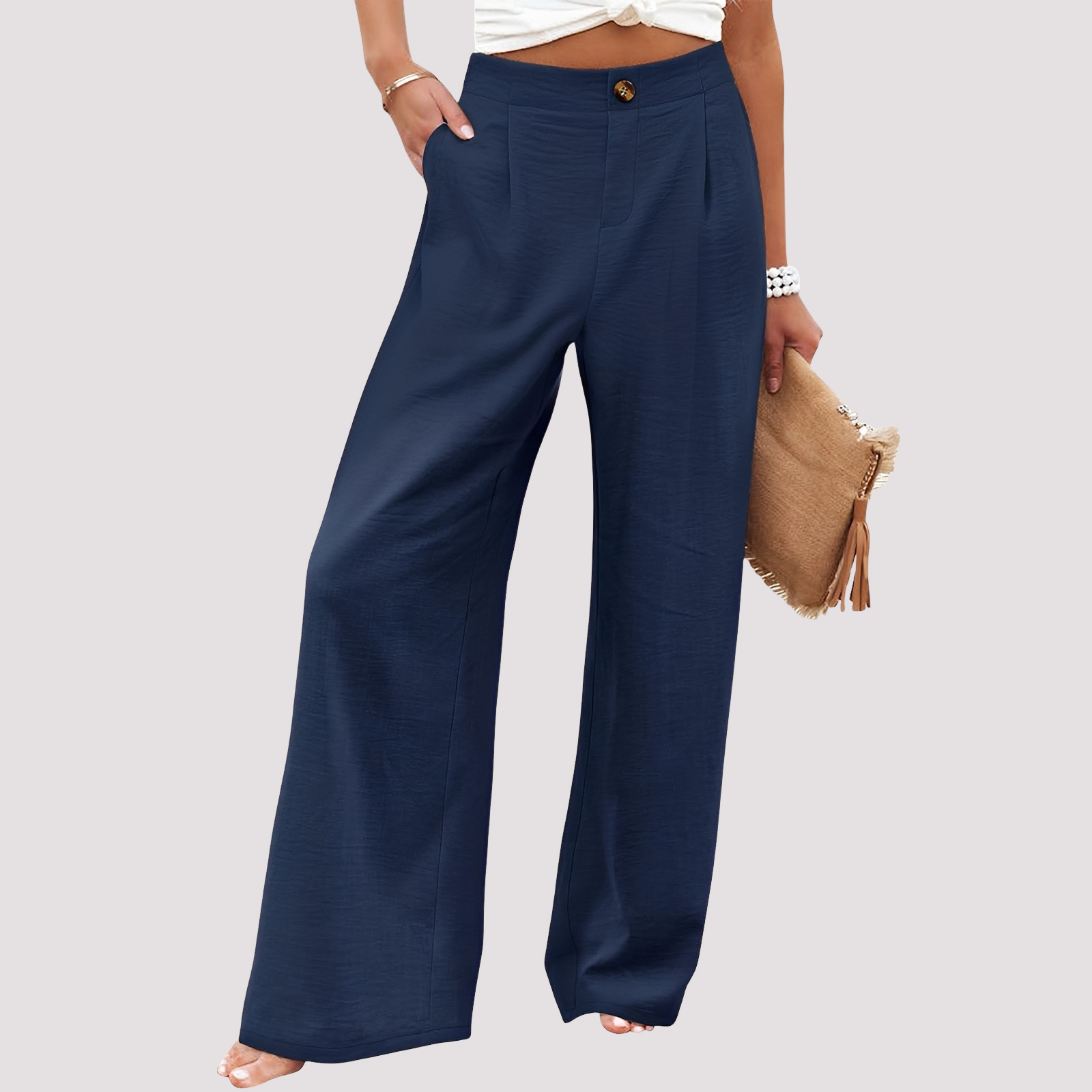Helen - Women's casual wide-leg pants