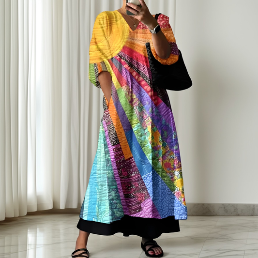 Zanna - Stylish, Colorful Dress for Women