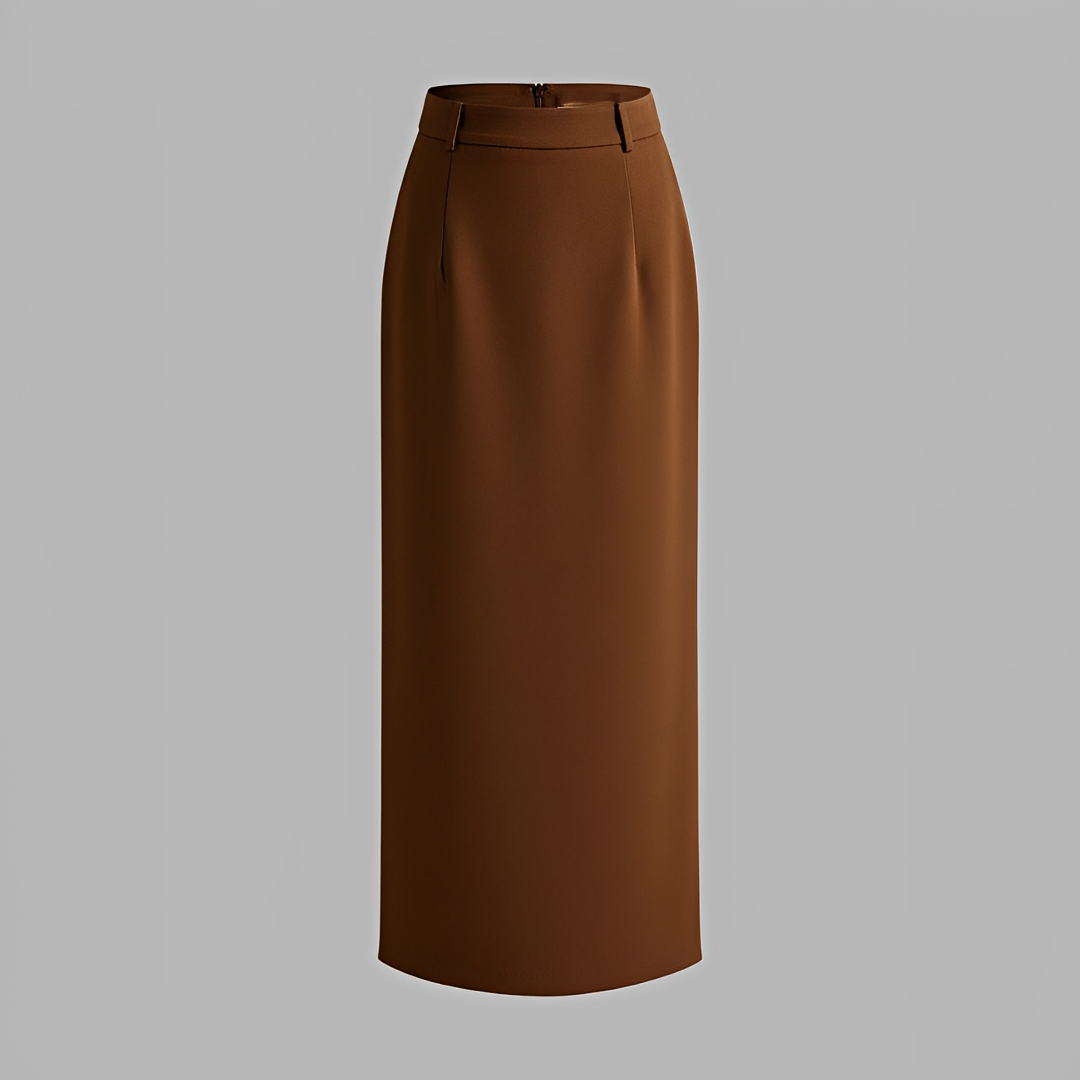 Alita - Stylish long skirt with slit