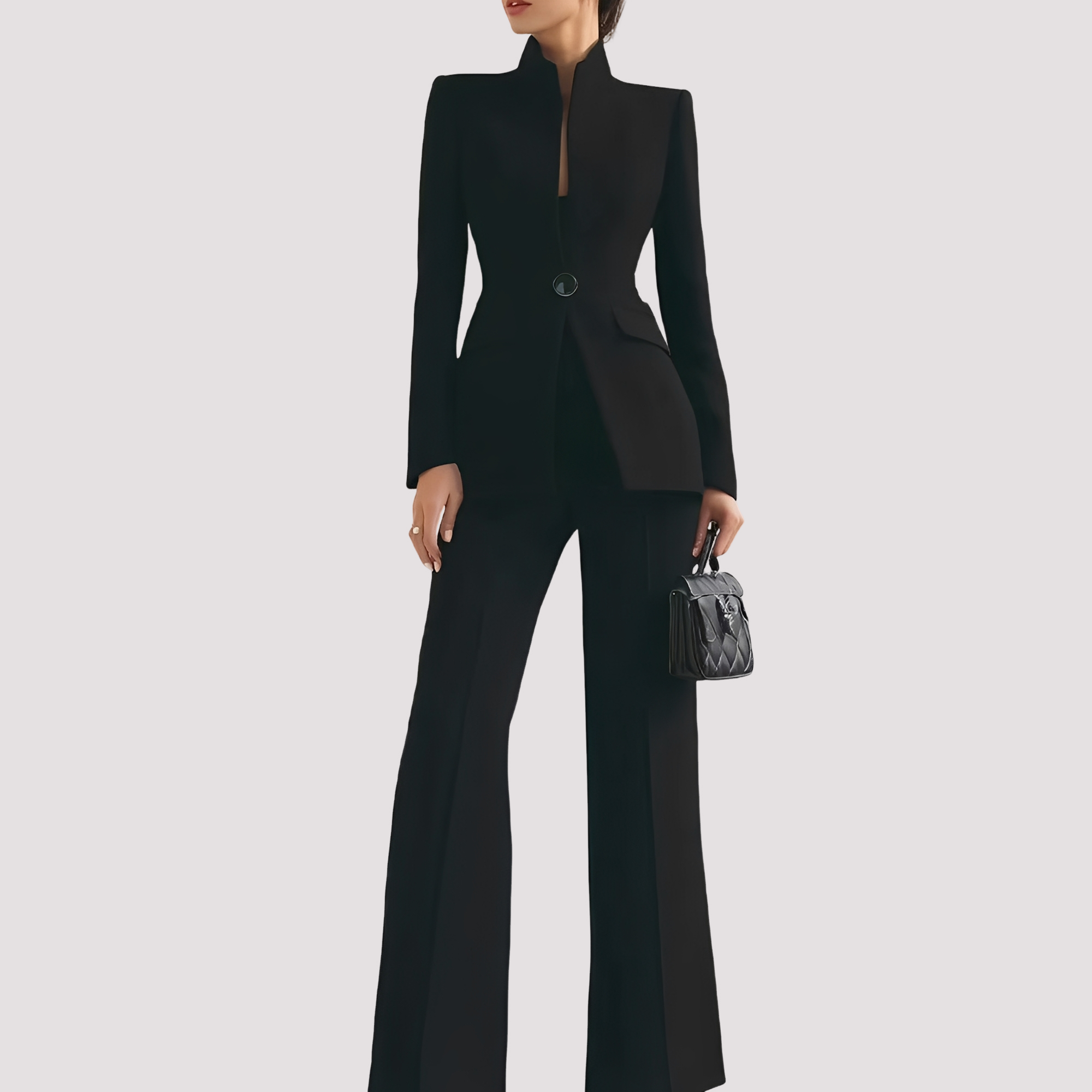 Jean - Elegant Suit Set with Single Button