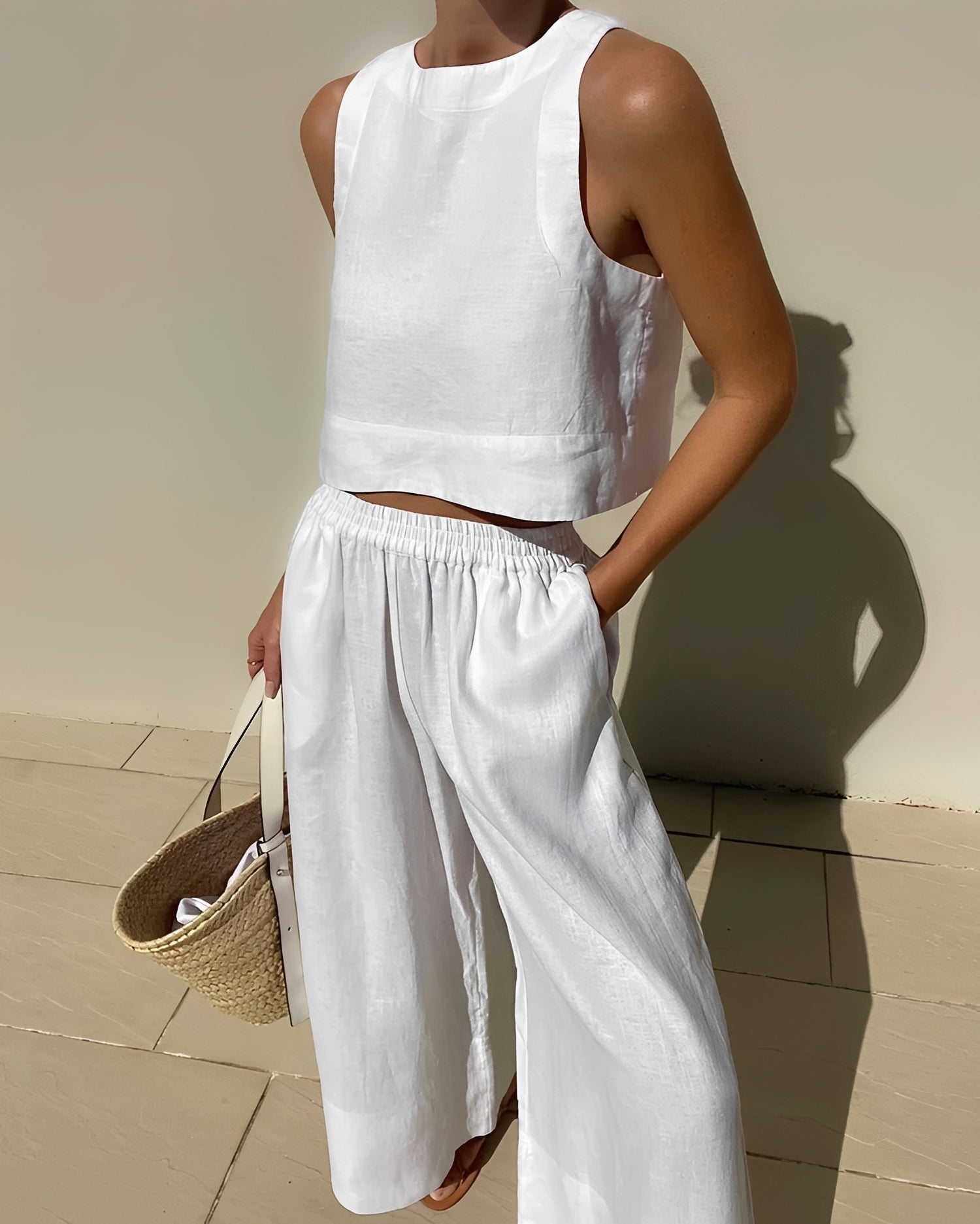 Sasha - Casual, Loose-Fitting Two-Piece Set for Women