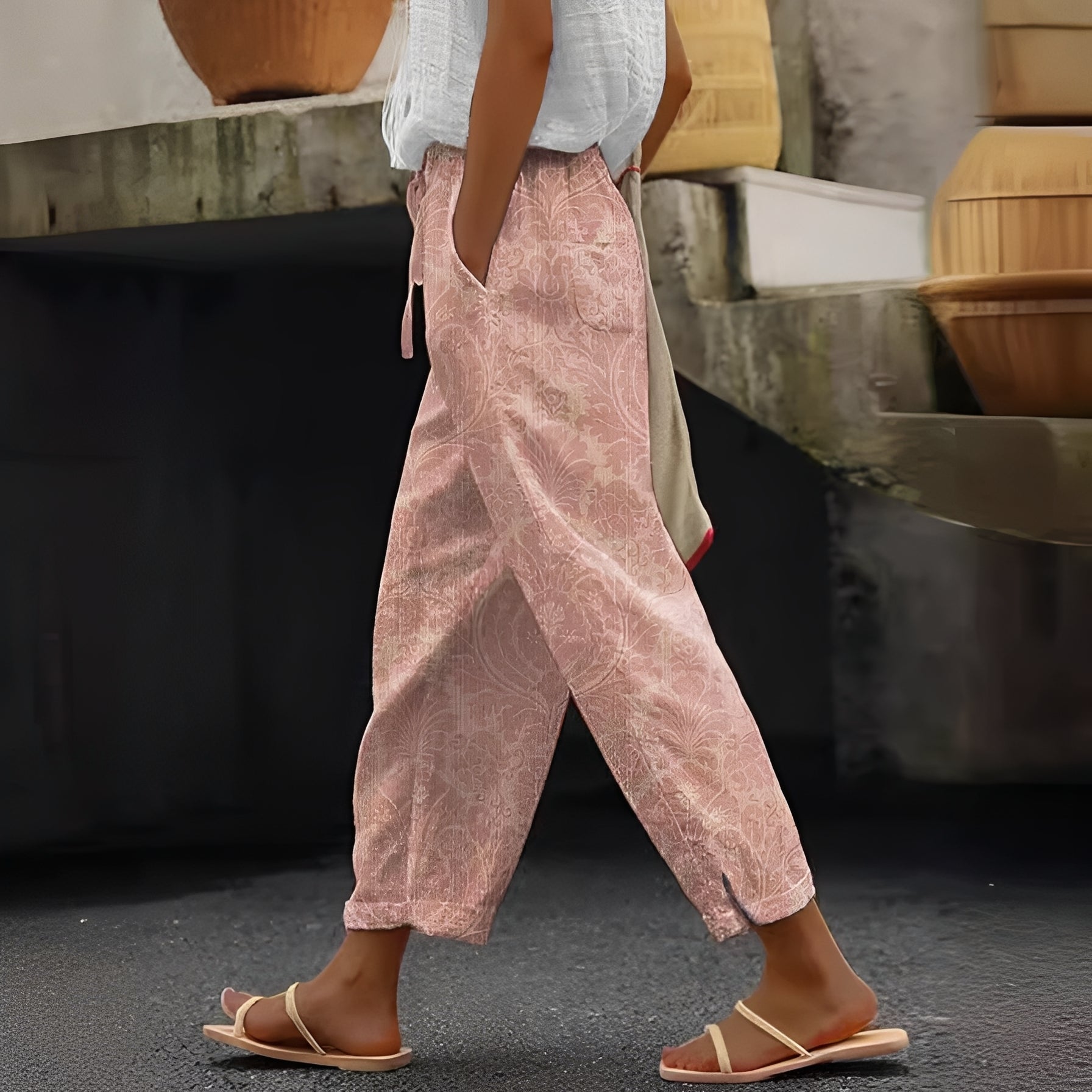 Tansy - An elegant summer pants for women