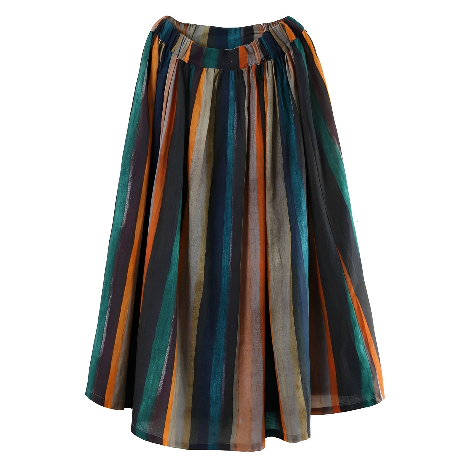 Tashia - Chic striped A-line skirt for women