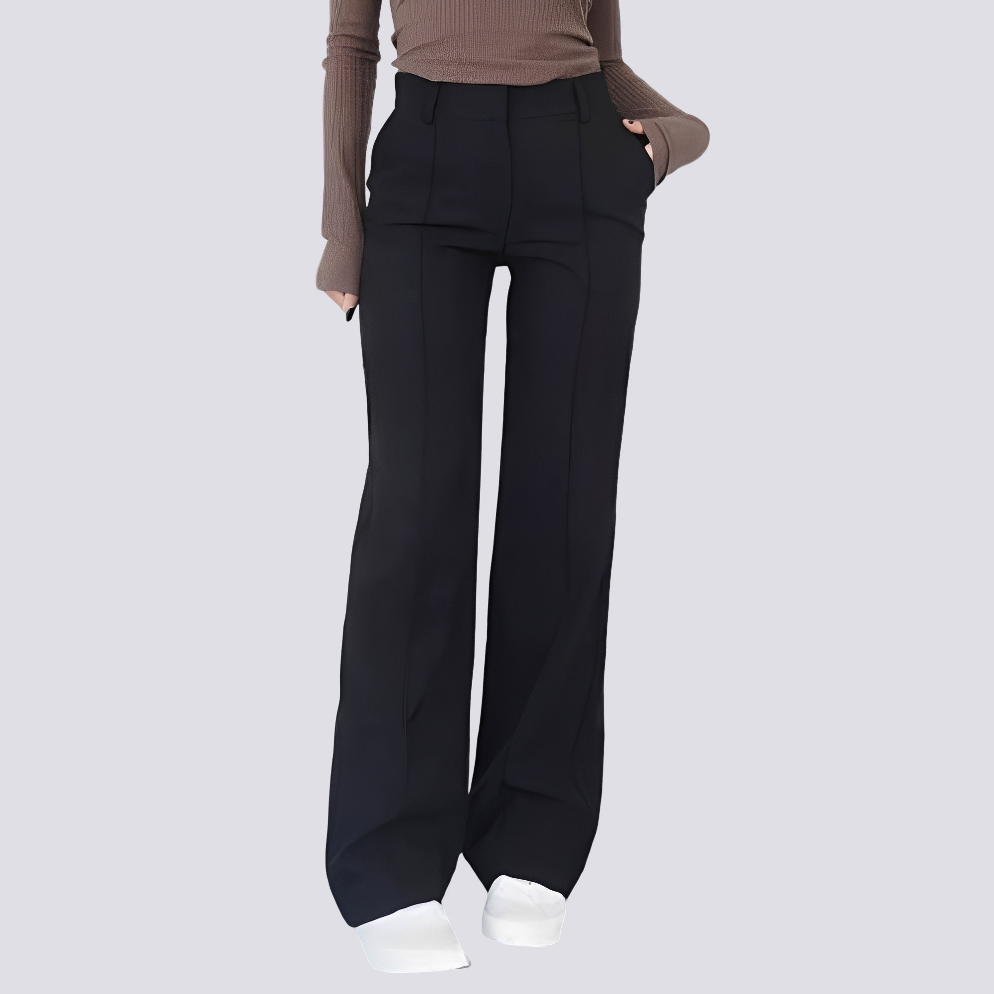 Herbie - Casual High Waist Trousers