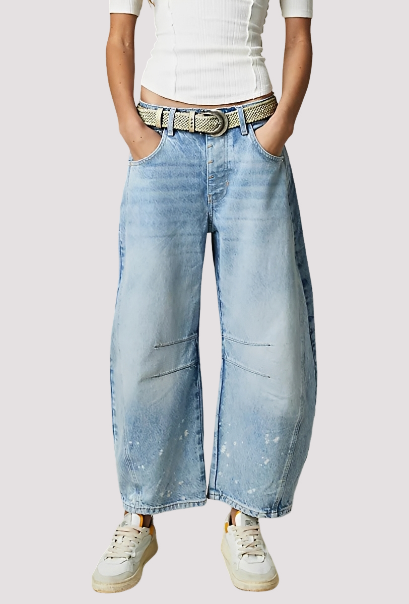 Kendra - Trendy Wide Leg Trousers