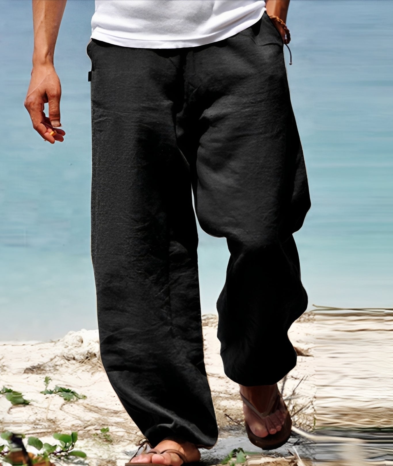 Theo - Men's Pants - Perfect for Sunny Outdoor Walks