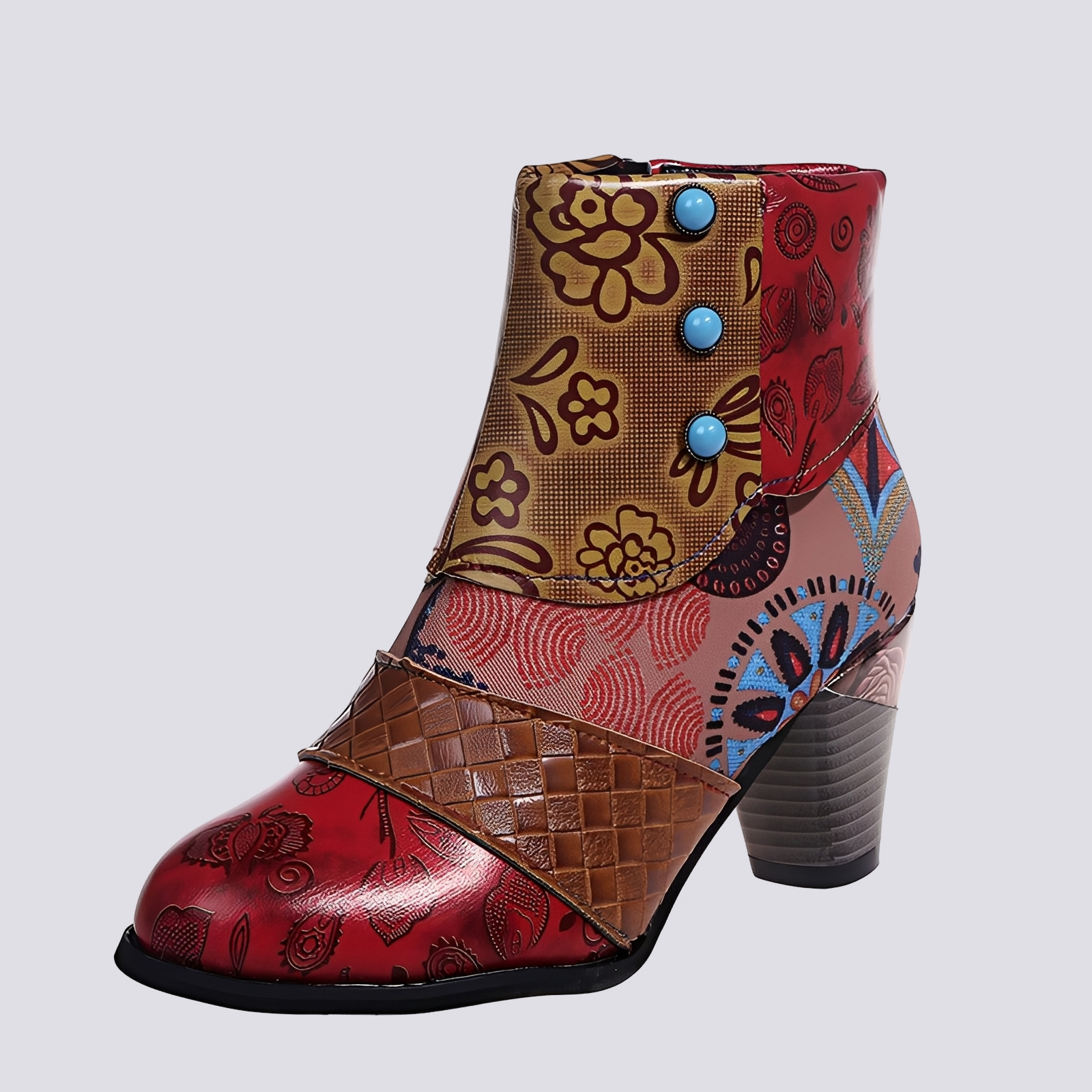 Emma - Colorful Bohemian Boots